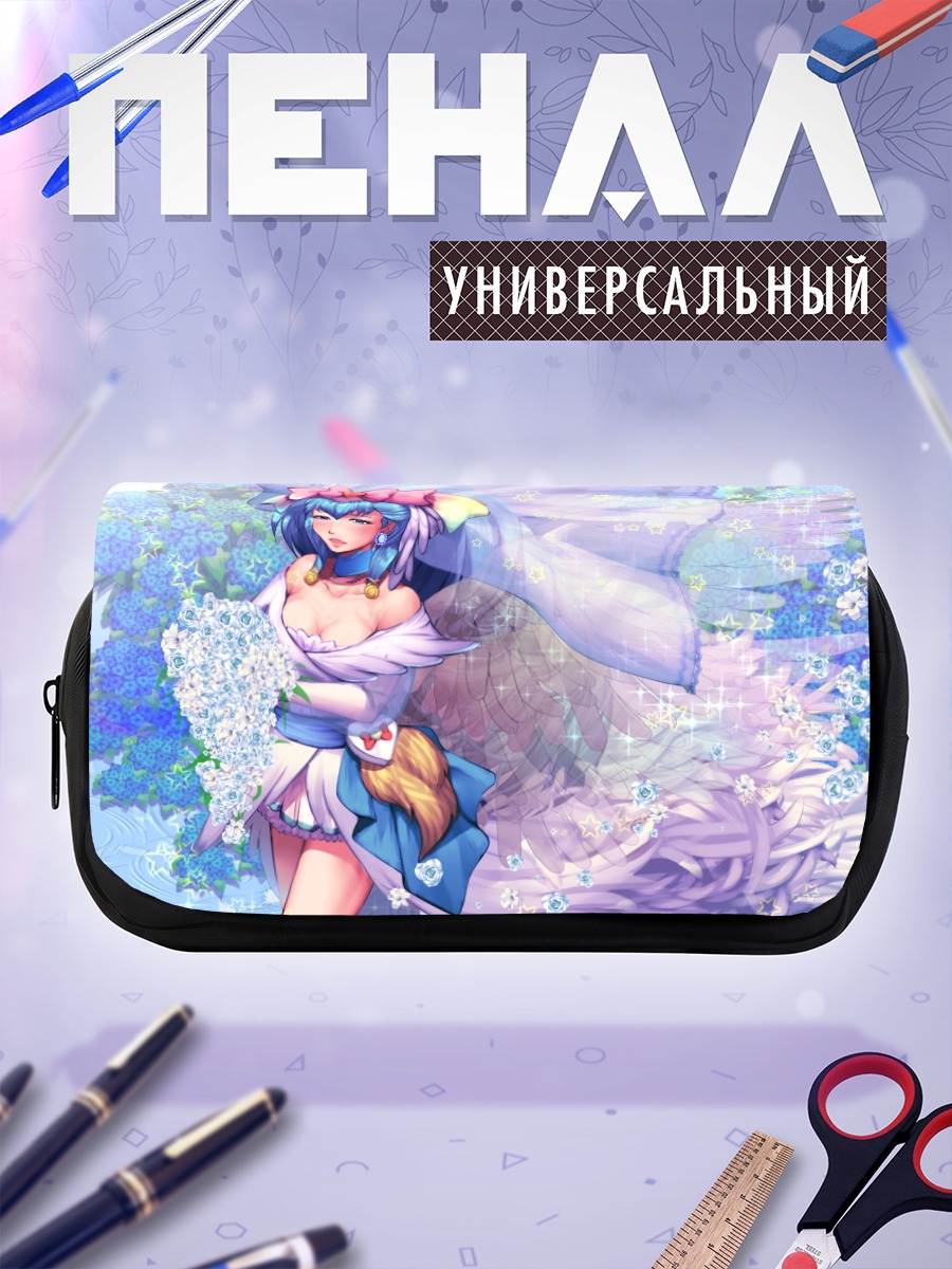 Пенал-косметичка Саая Якушидзи в цветах