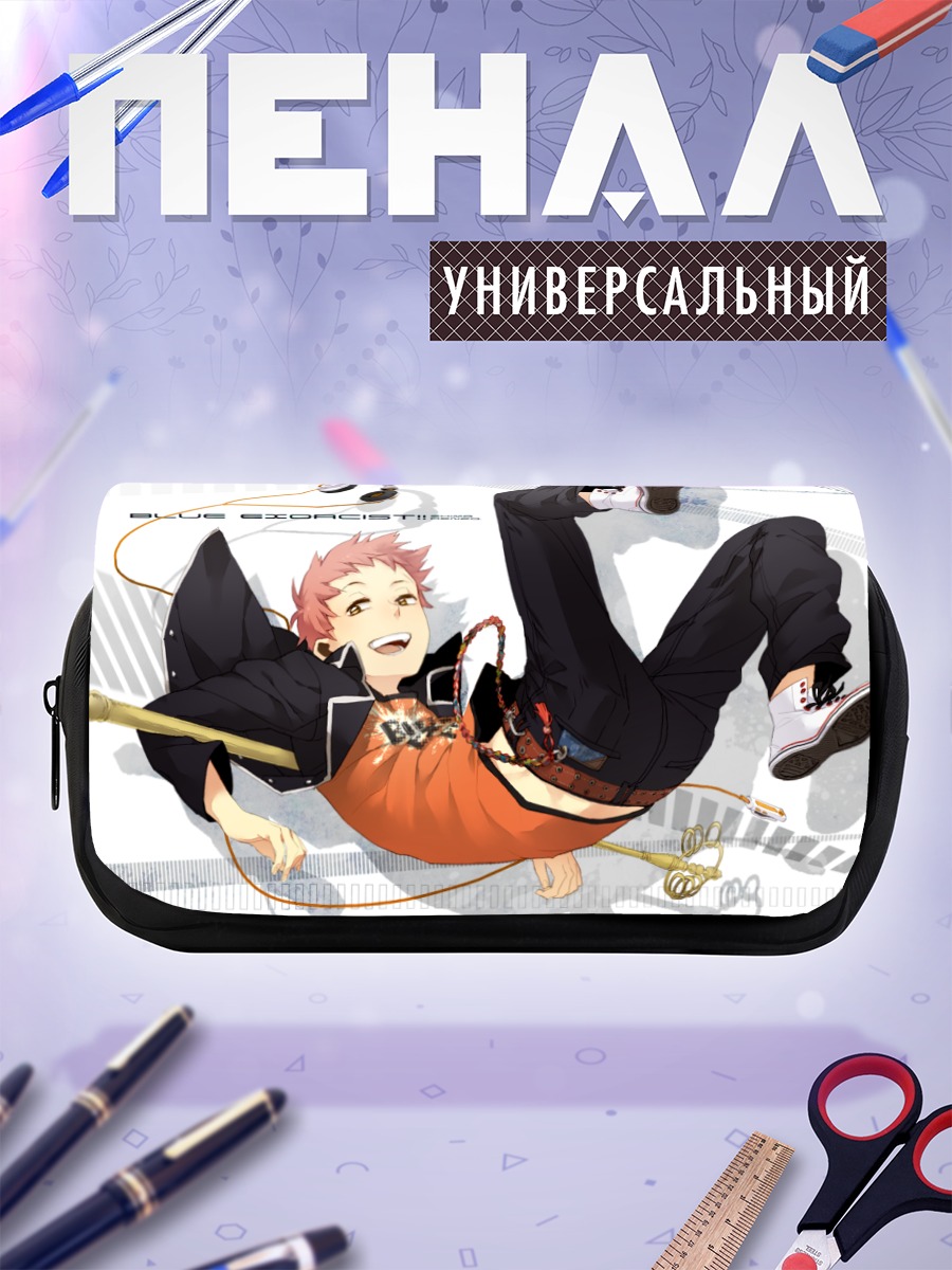 Пенал-косметичка Рензо Шима в наушниках