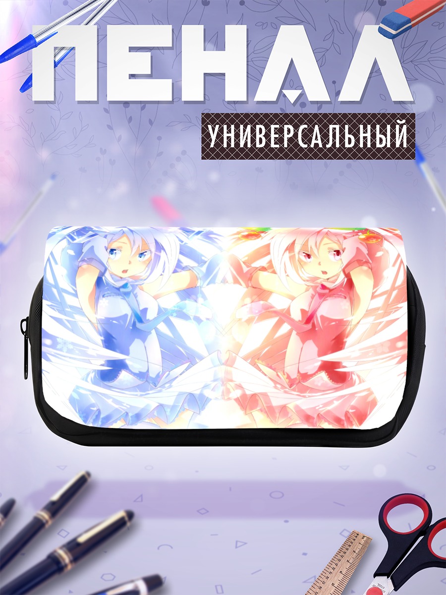 Пенал-косметичка Мику Хацунэ: Лед и Пламя