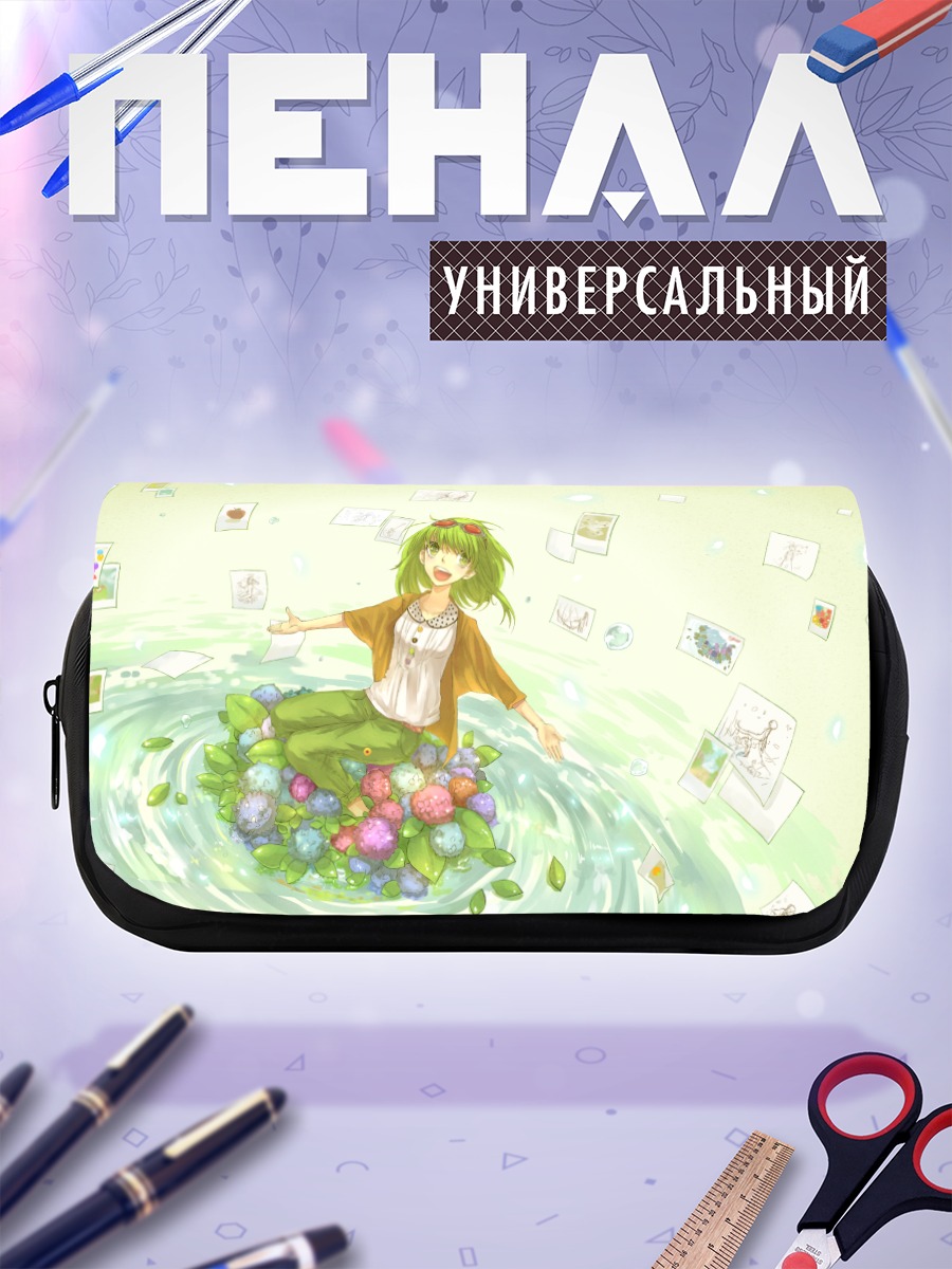 Пенал-косметичка Гуми в цветах