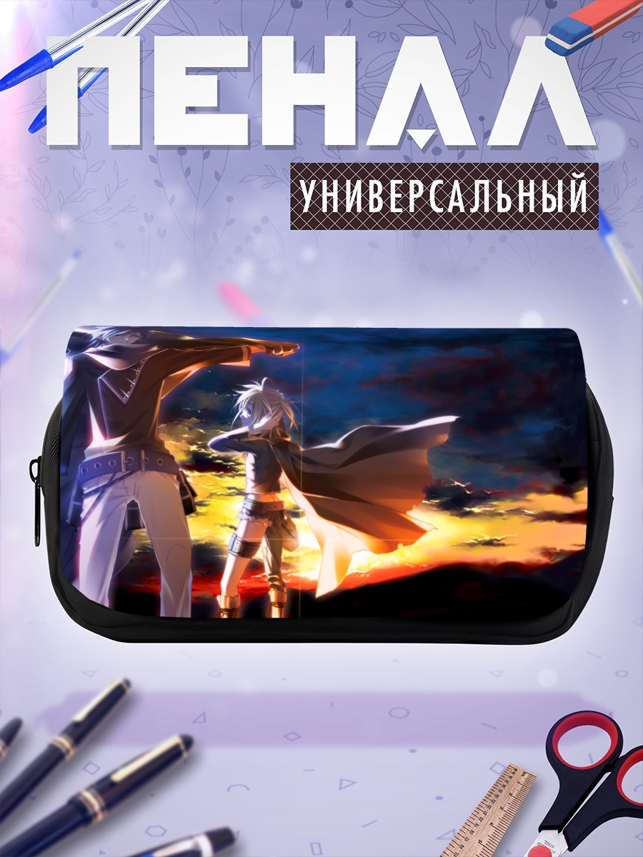 Пенал-косметичка Кагамине Лен и Кайто