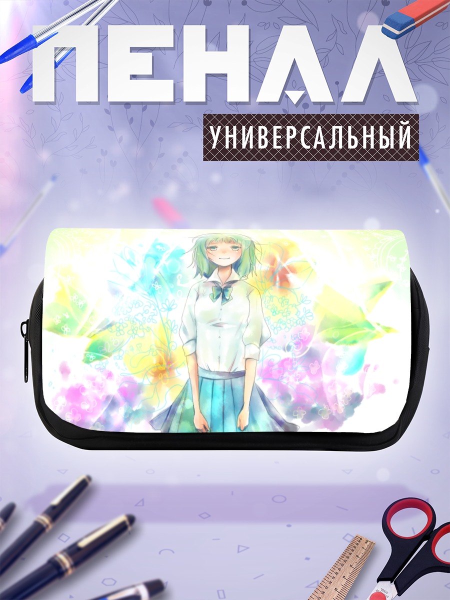 Пенал-косметичка Гуми в цветах