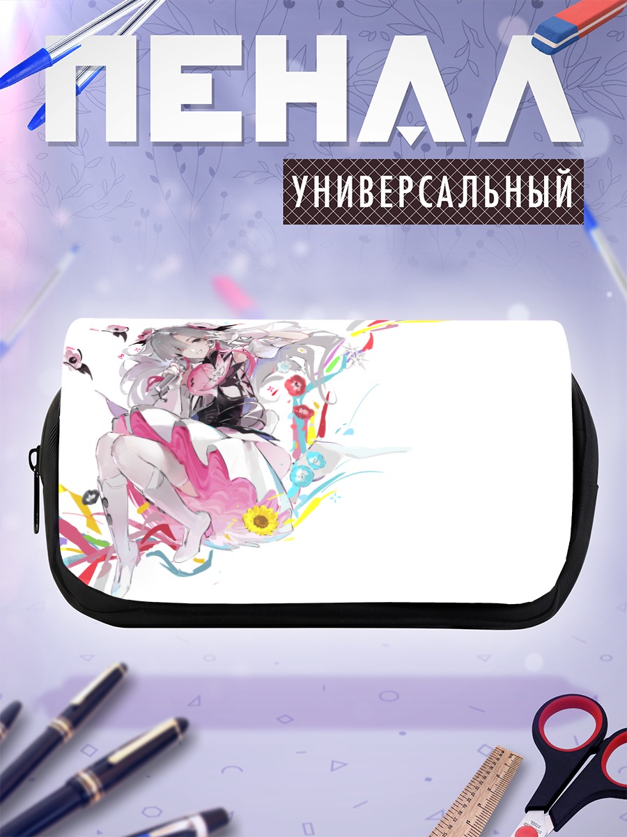 Пенал-косметичка Исекайдзёчо в цветах