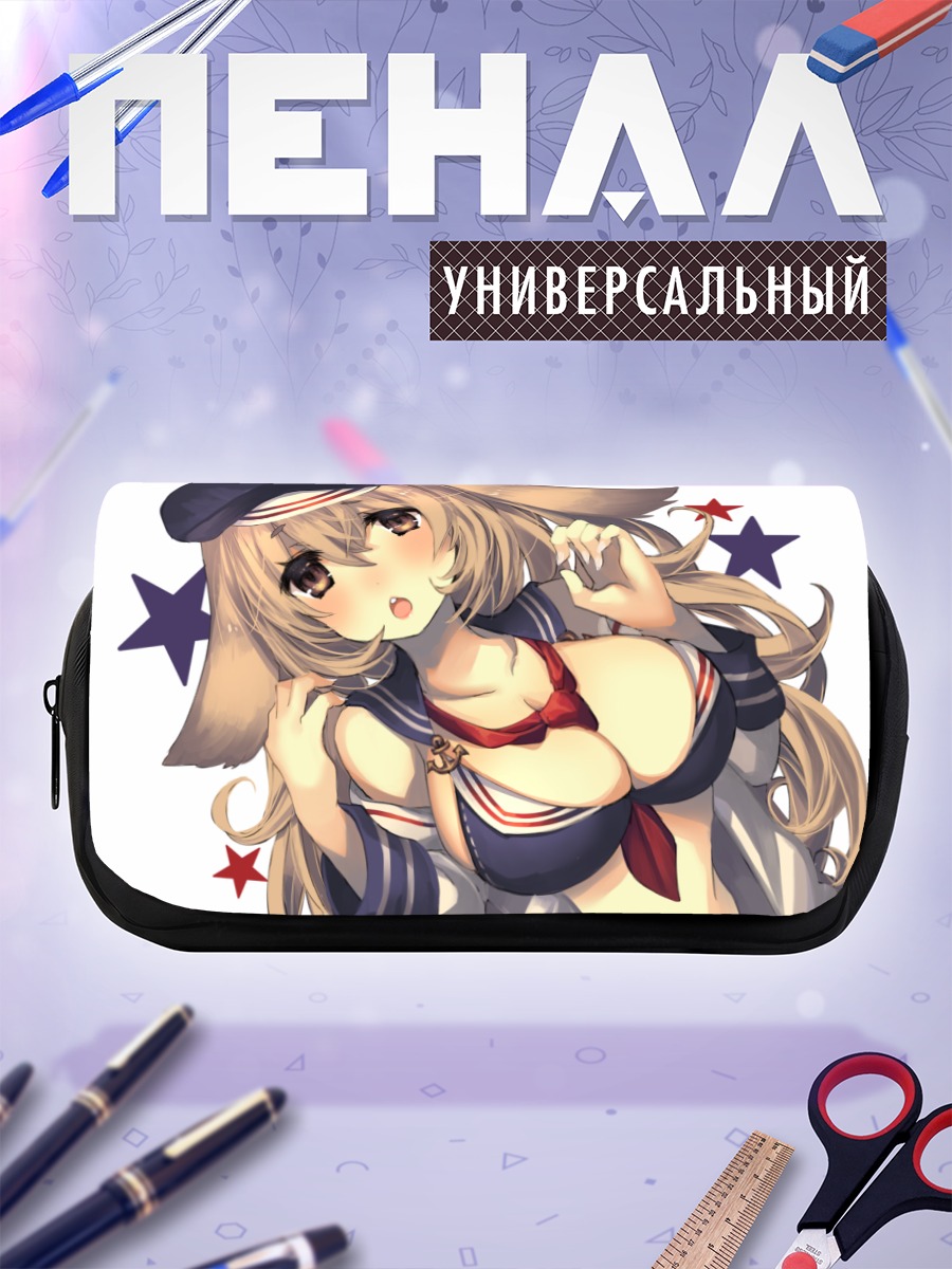 Пенал-косметичка Девушка в форме