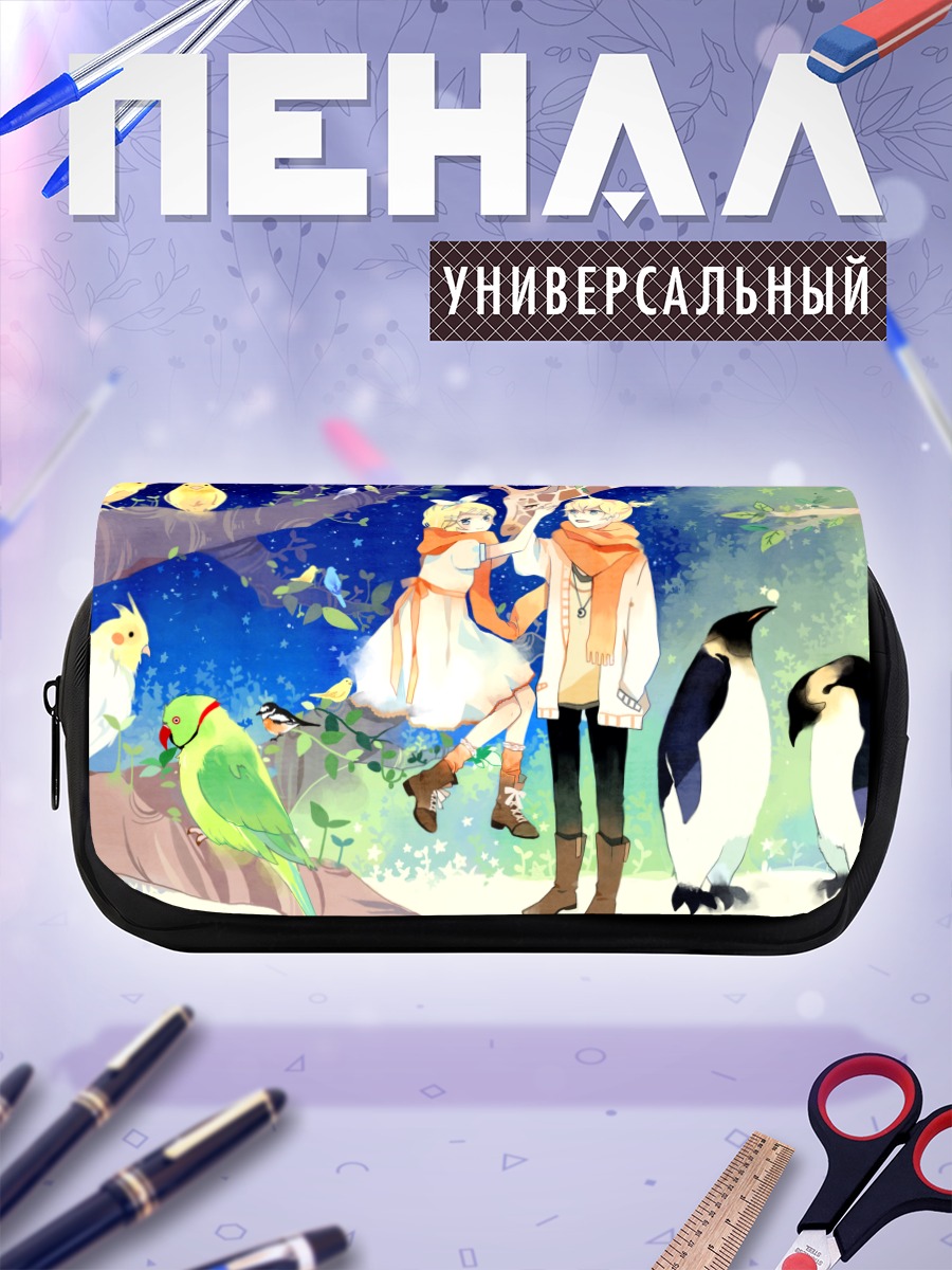 Пенал-косметичка Рин и Лен Кагаминэ