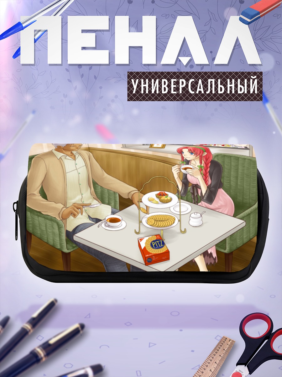 Пенал-косметичка Фландр Скарлет в кафе