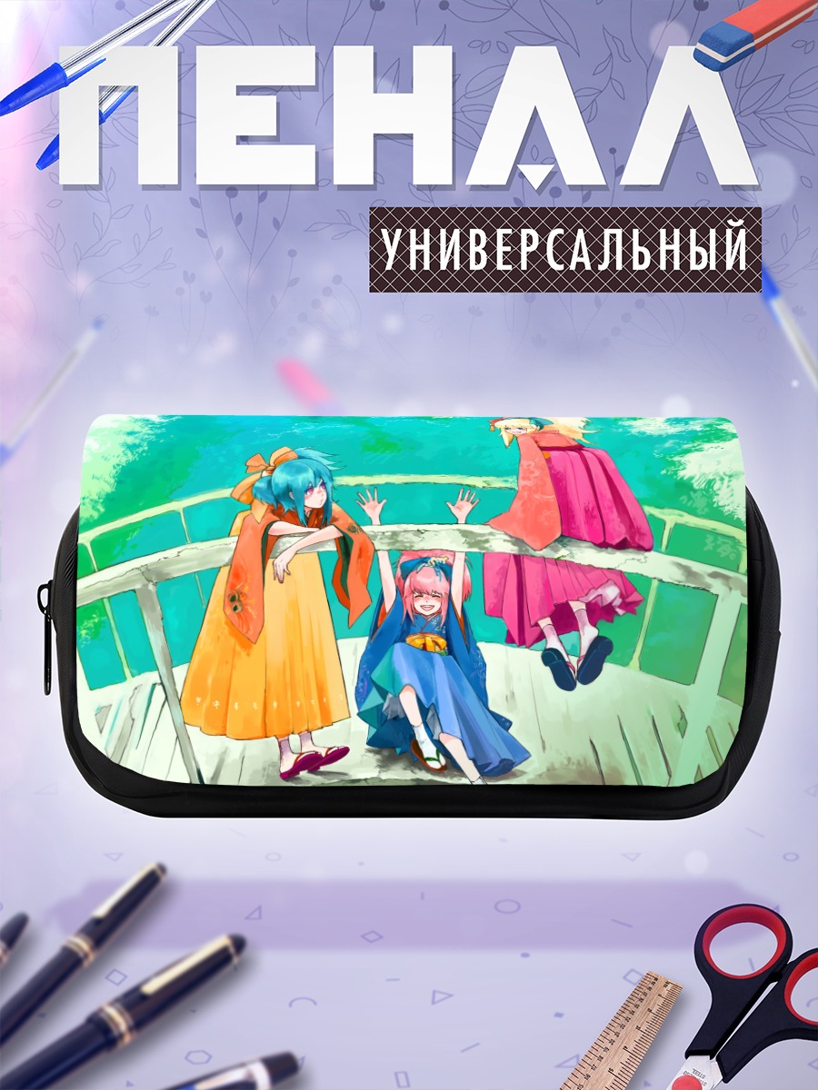 Пенал-косметичка Мику Хацунэ и подруги