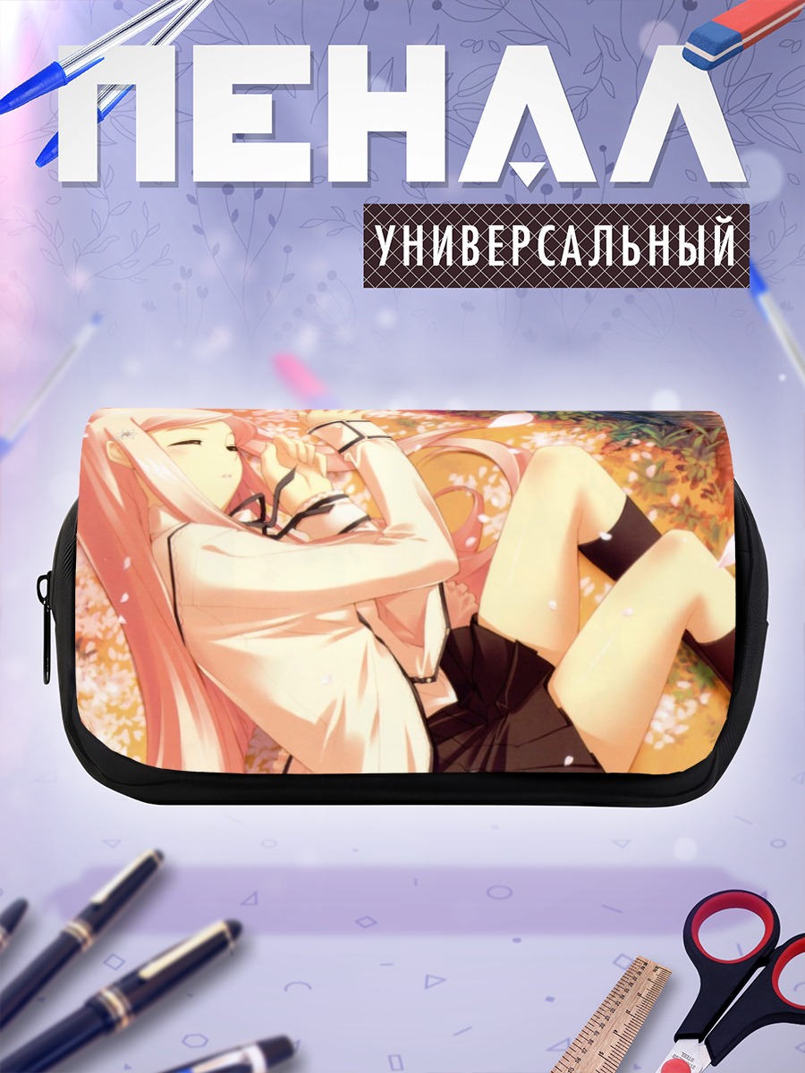 Пенал-косметичка Мария Мисора в цветах
