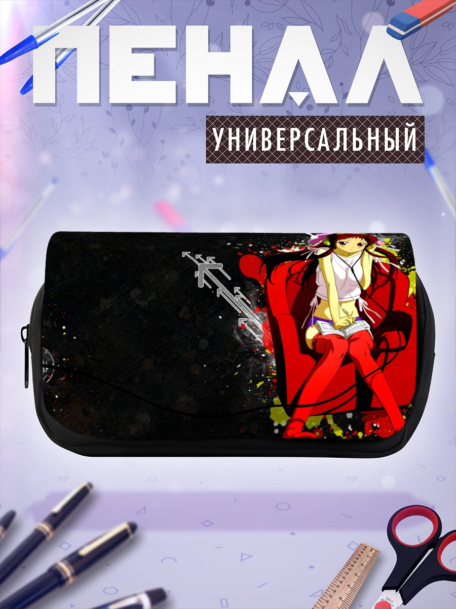 Пенал-косметичка Онда Ака в красном