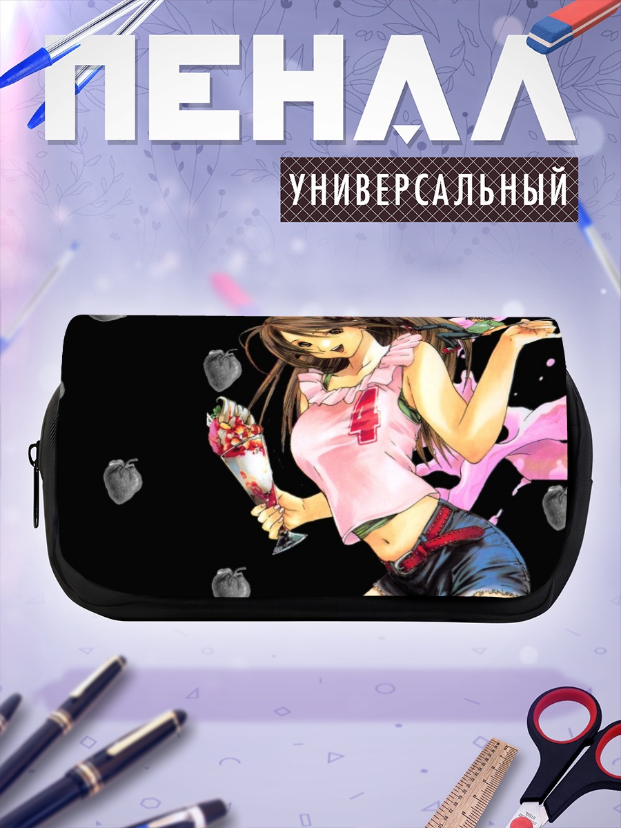 Пенал-косметичка Сацуки Китаоджи с цветами