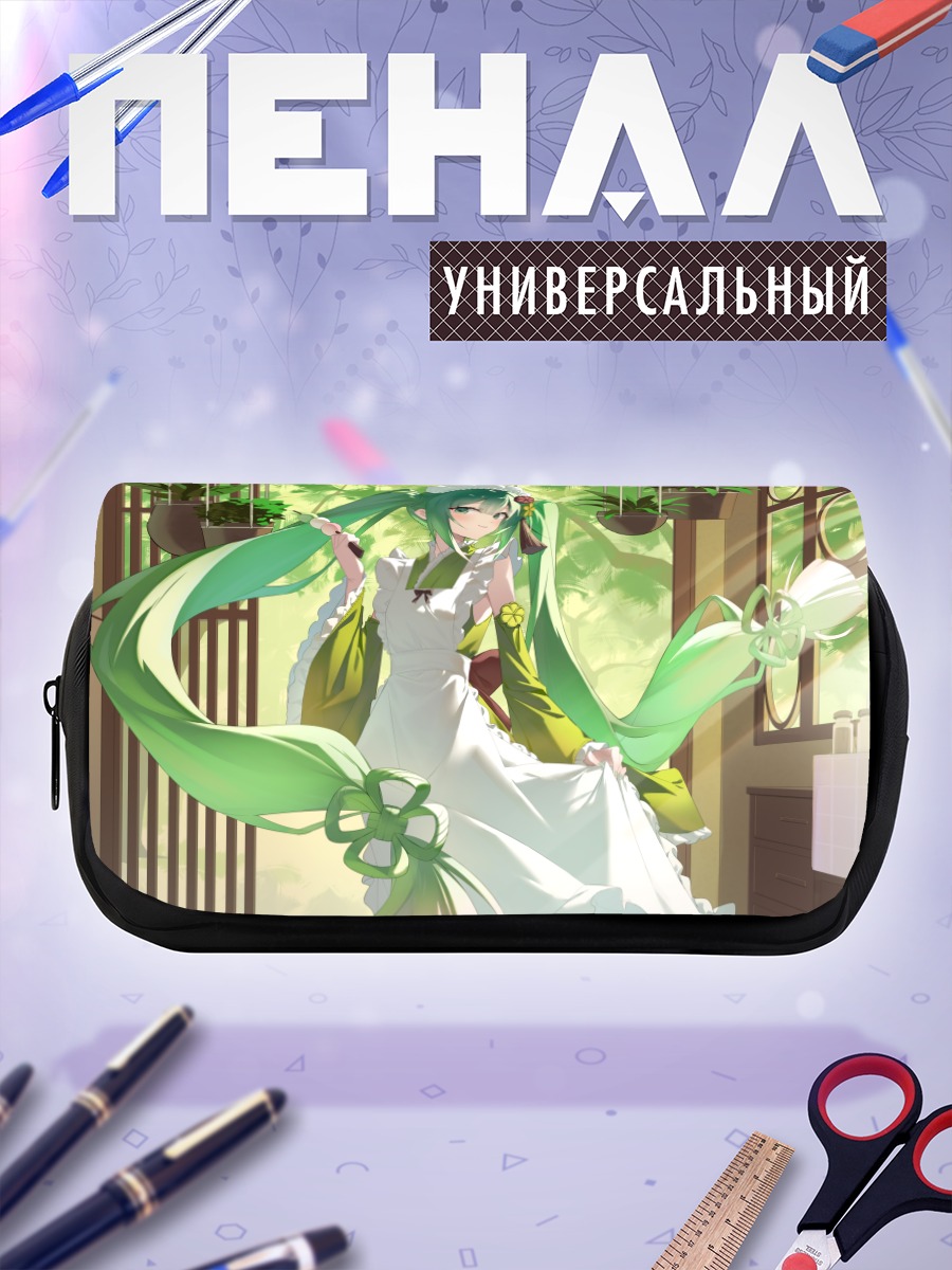 Пенал-косметичка Мику Хацунэ в платье
