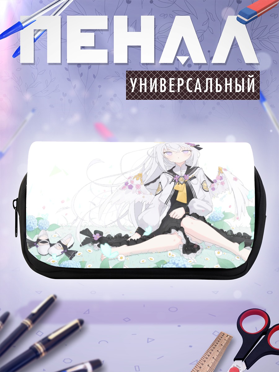 Пенал-косметичка Азуса Ширасу в цветах
