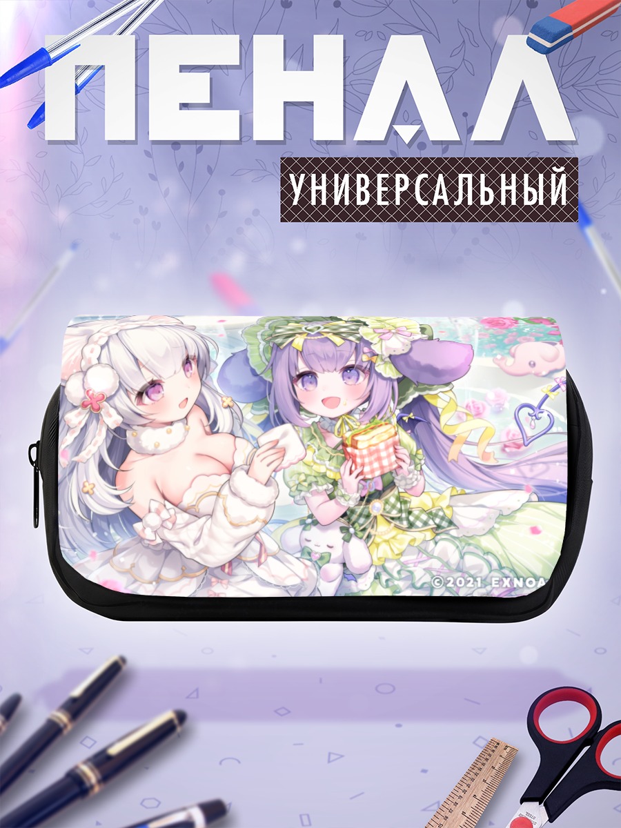 Пенал-косметичка Ангелик Линк в цветах