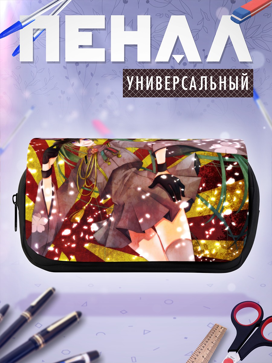 Пенал-косметичка Мику Хацунэ в сакуре