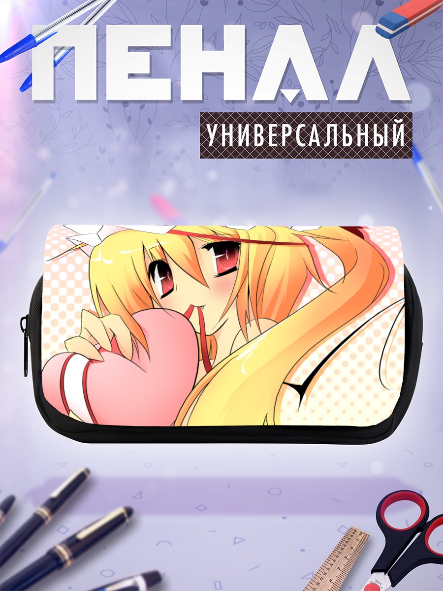 Пенал-косметичка Фландр Скарлет с сердцем