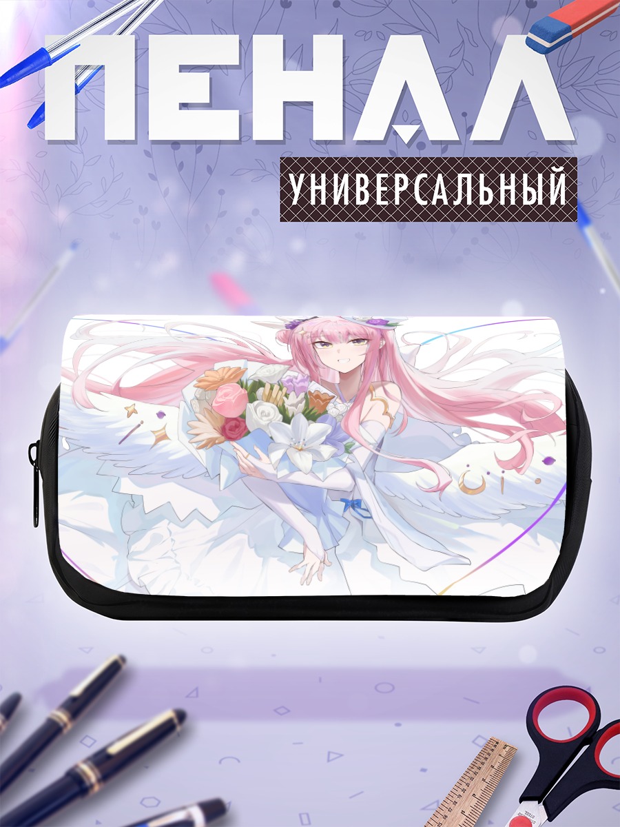 Пенал-косметичка Мика Мисоно с цветами