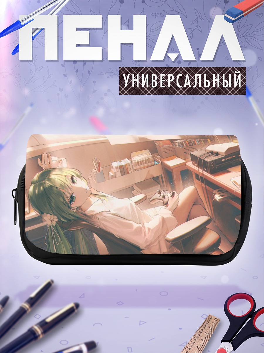 Пенал-косметичка Мику Хацунэ в комнате