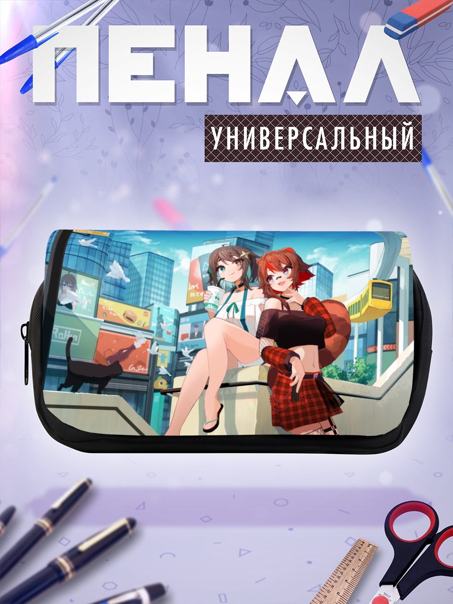 Пенал-косметичка Мейка и Раккун