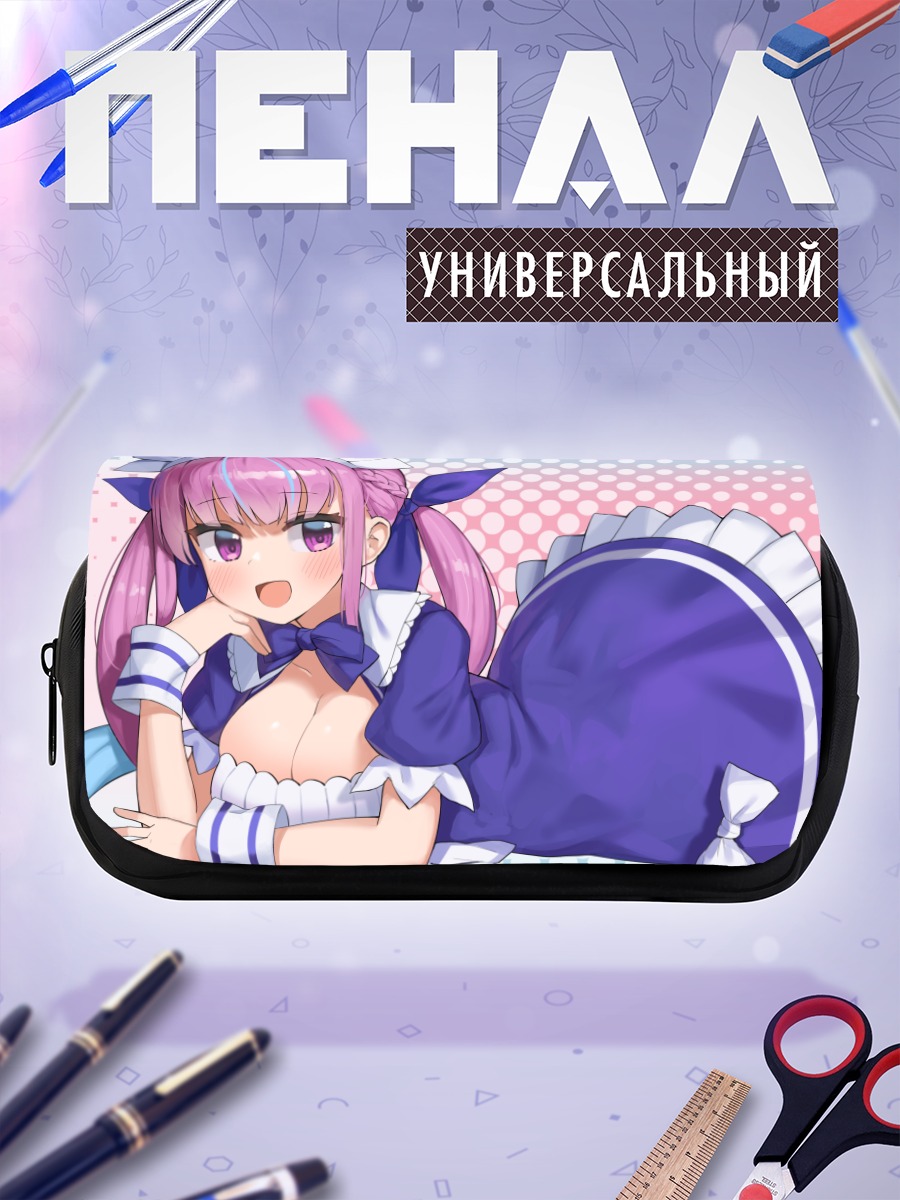 Пенал-косметичка Минато Аква в платье