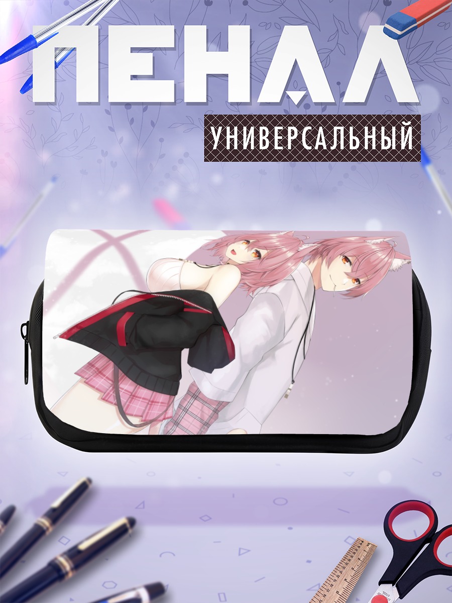 Пенал-косметичка Чикадзе Аманэ с ушками