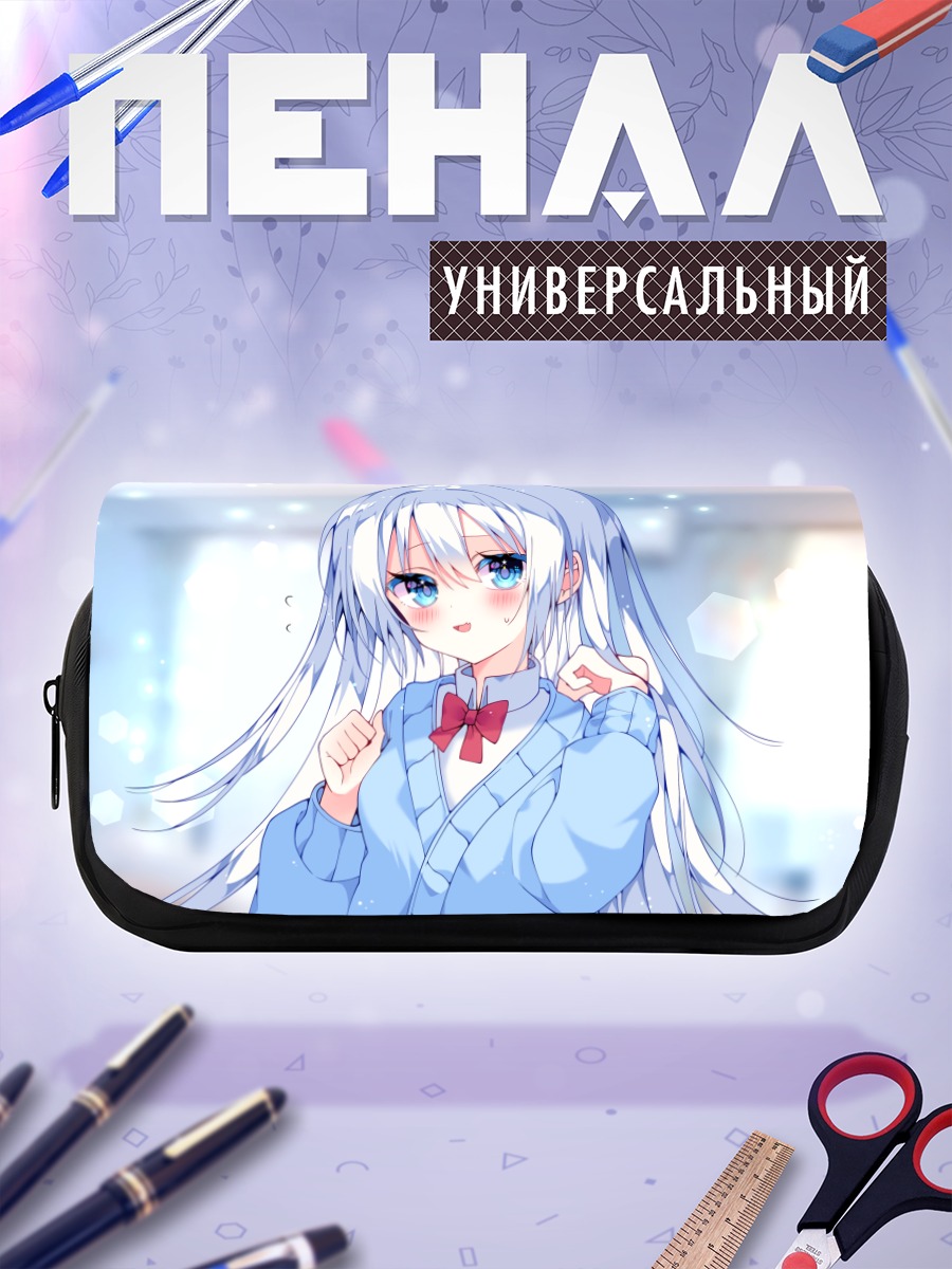 Пенал-косметичка Девушка в форме