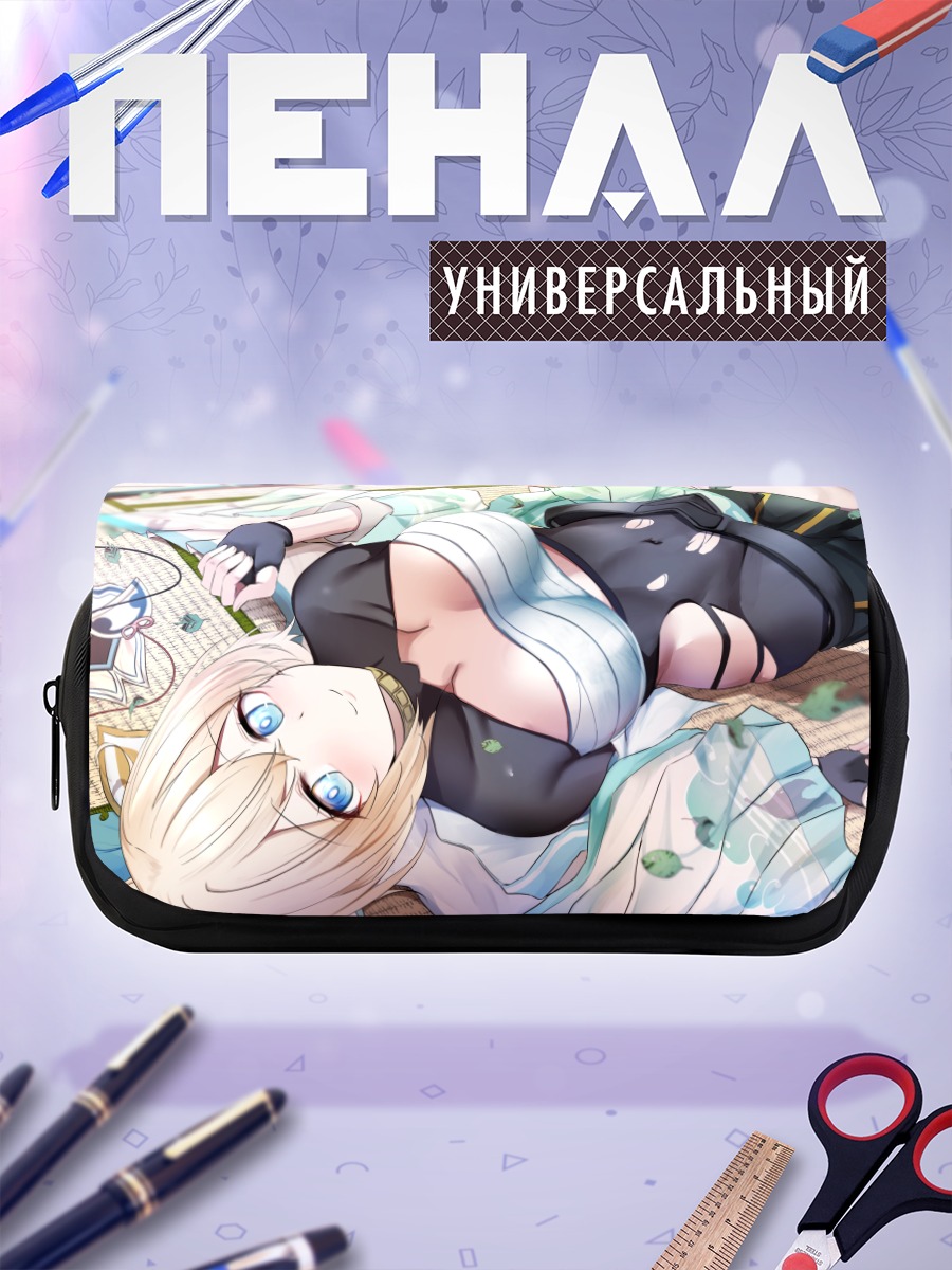 Пенал-косметичка Ироха Казама в цветах
