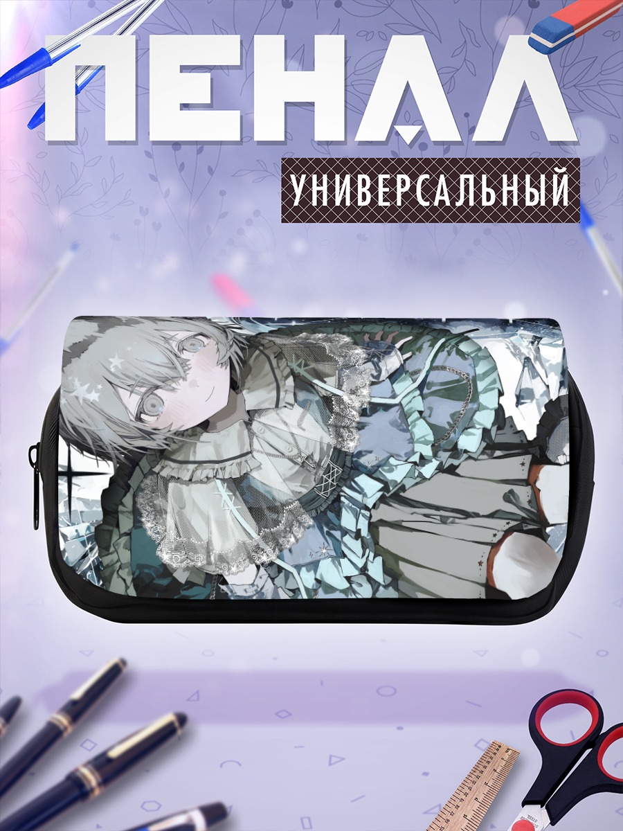 Пенал-косметичка Девушка с ушками