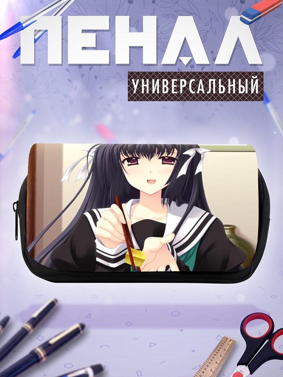 Пенал-косметичка Ако Хананомия с палочками