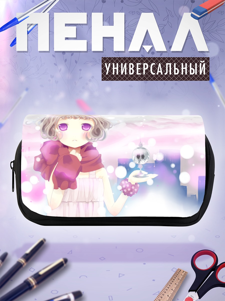 Пенал-косметичка Девочка с кубком