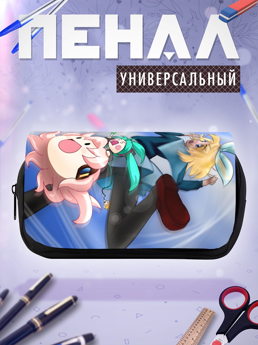 Пенал-косметичка Мику Хацунэ и друзья