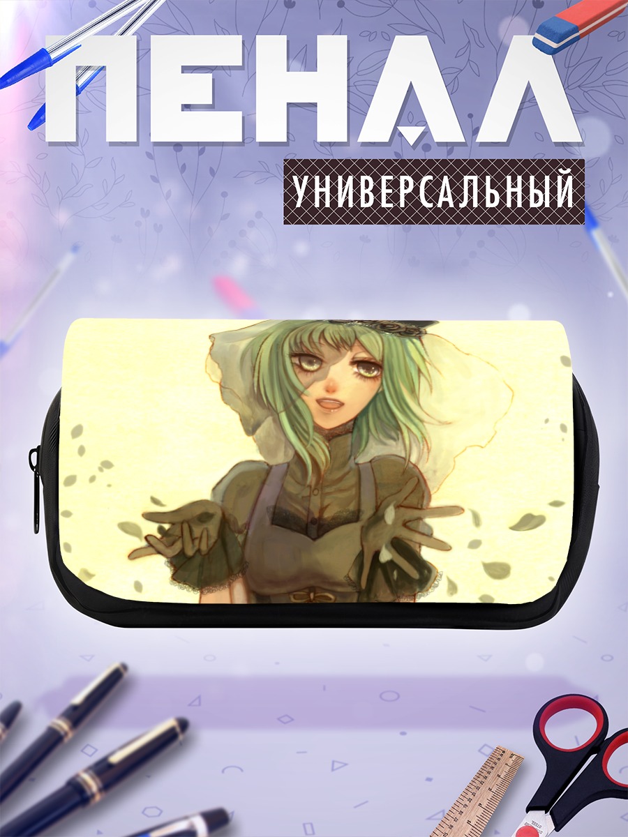 Пенал-косметичка Гуми в цветах