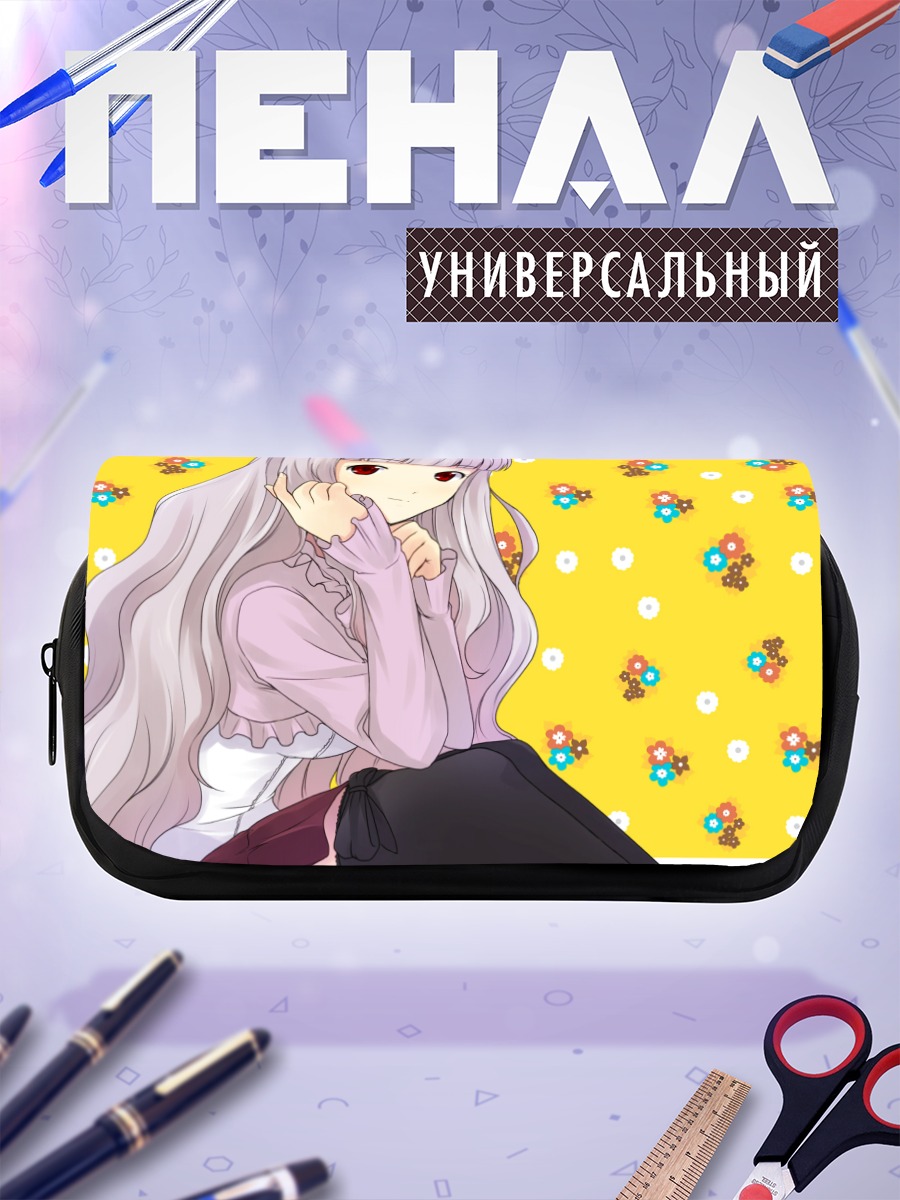 Пенал-косметичка Таканэ Сидзё в цветах