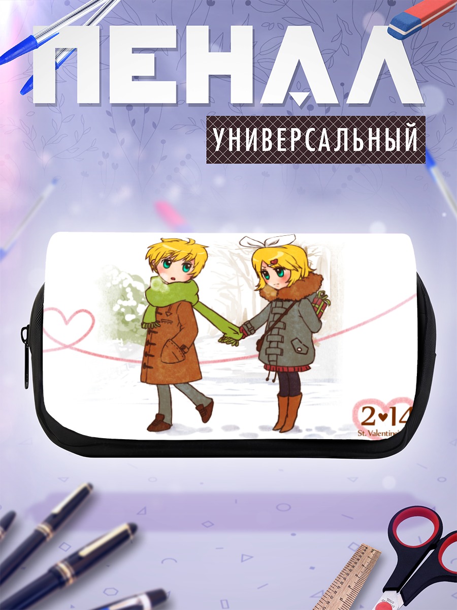 Пенал-косметичка Рин и Лен Кагаминэ
