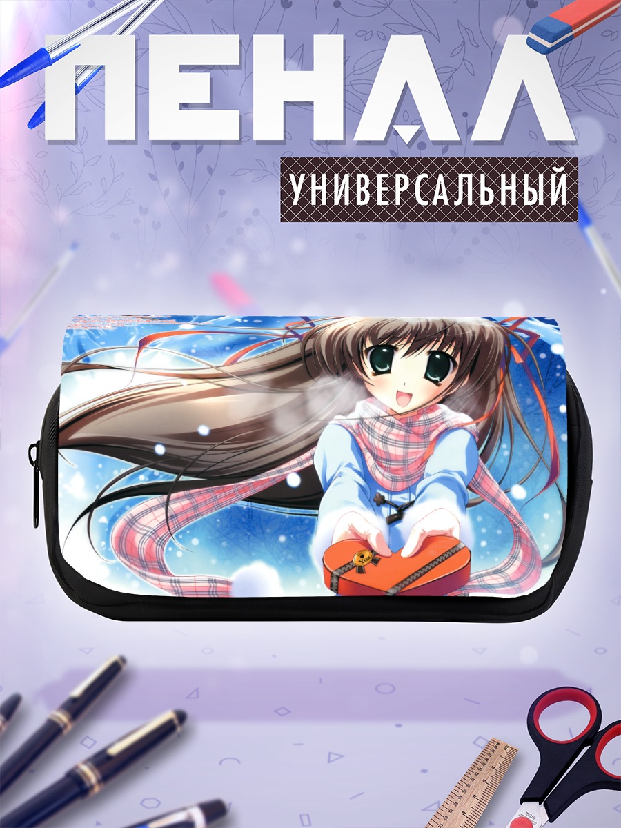 Пенал-косметичка Мику Хацунэ с подарком