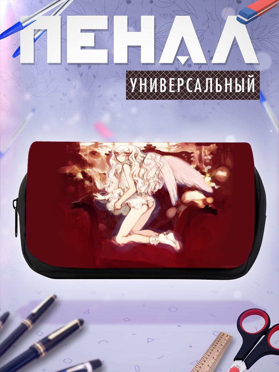 Пенал-косметичка Ангел в красном