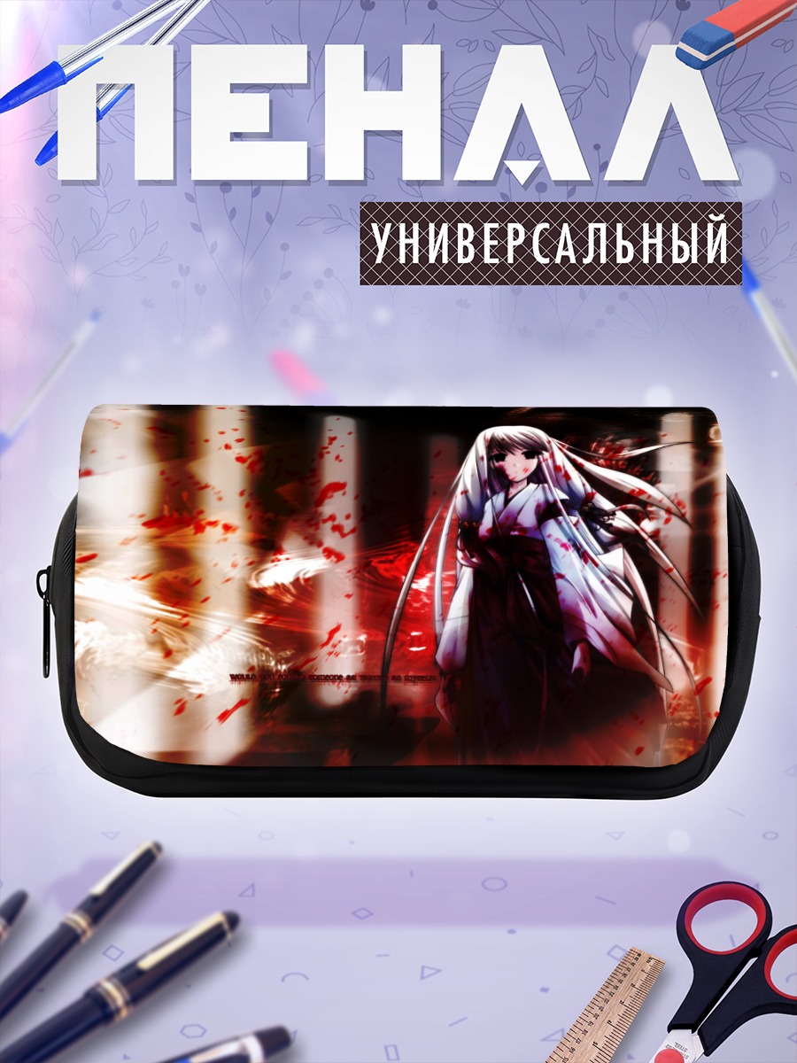 Пенал-косметичка Цукикагеро в красном