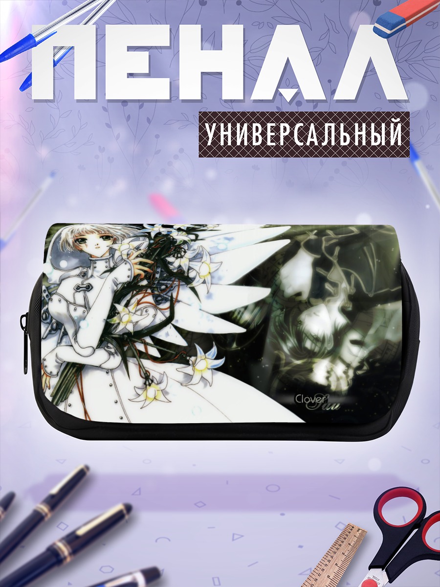 Пенал-косметичка Ран в цветах