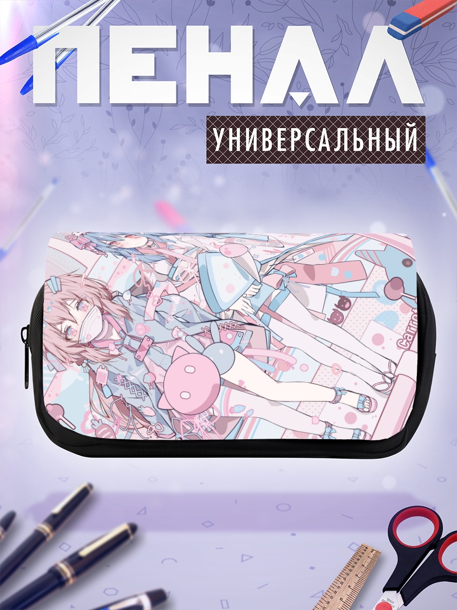Пенал-косметичка Мику Хацунэ в кимоно