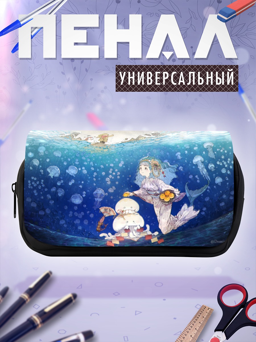 Пенал-косметичка Девушки в кимоно