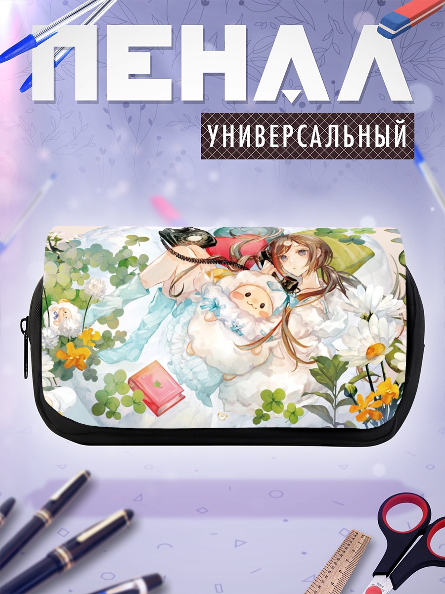 Пенал-косметичка Нацуме Курусу в цветах