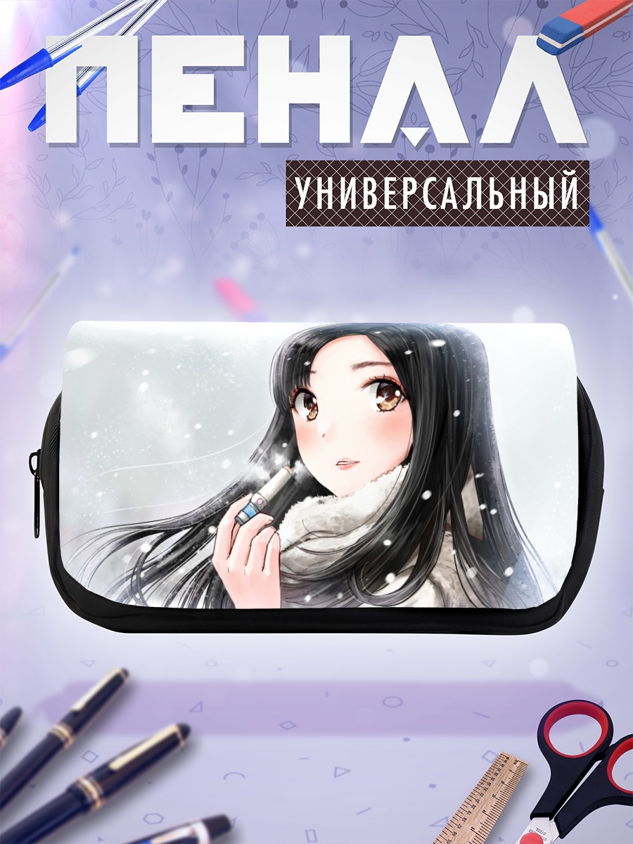 Пенал-косметичка Канна Хашимото в снегу