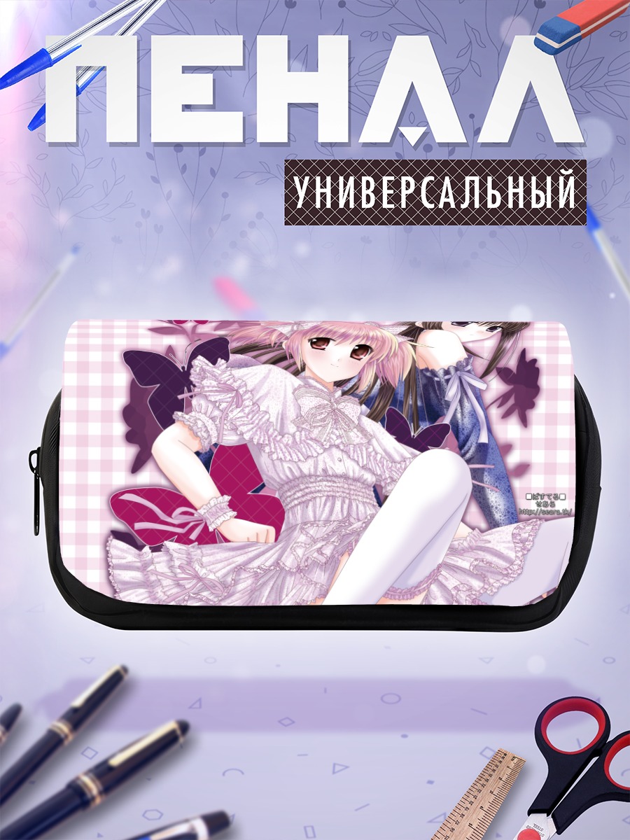 Пенал-косметичка Мадока и Хомура