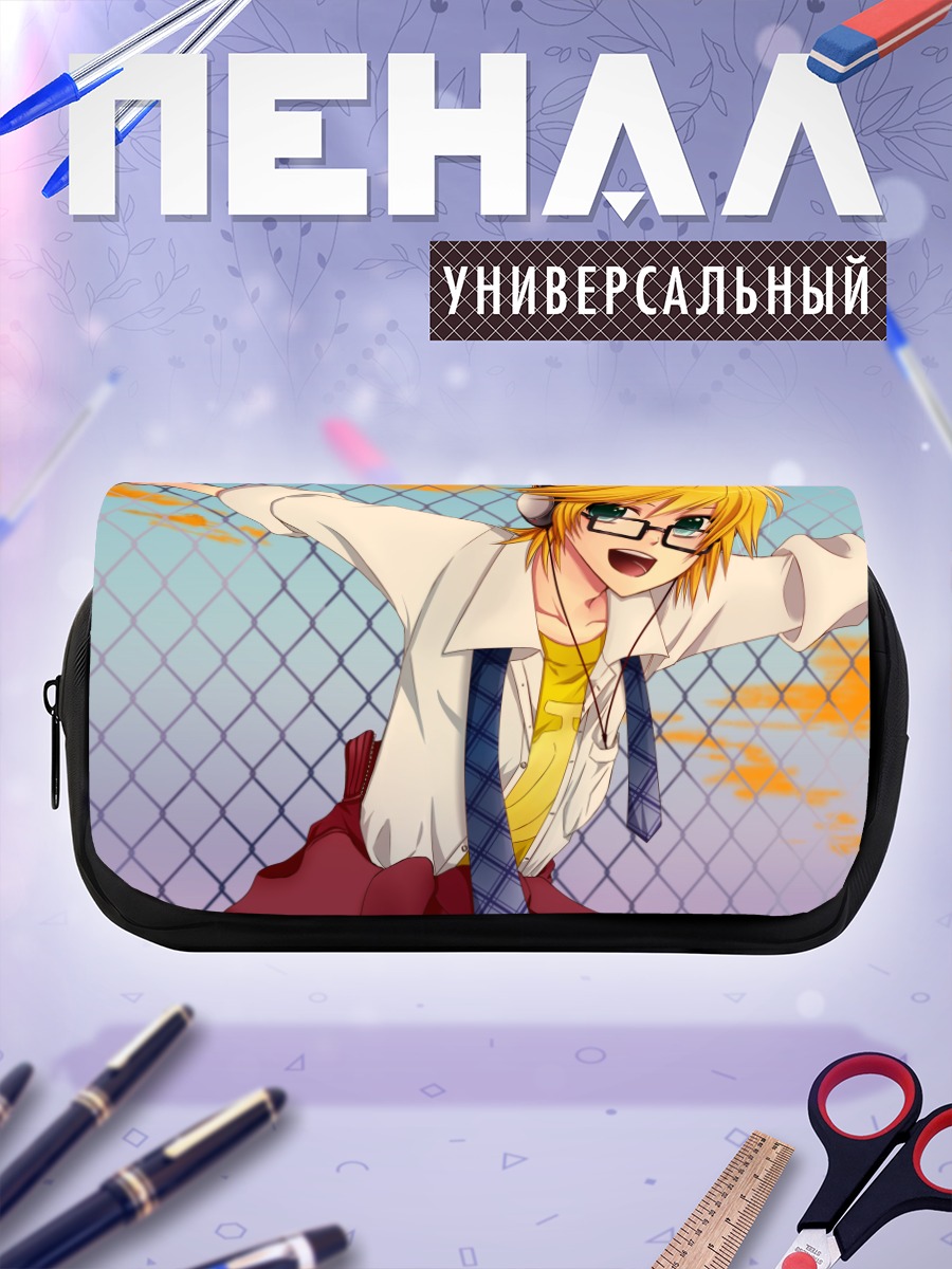 Пенал-косметичка Лен Кагамин в наушниках