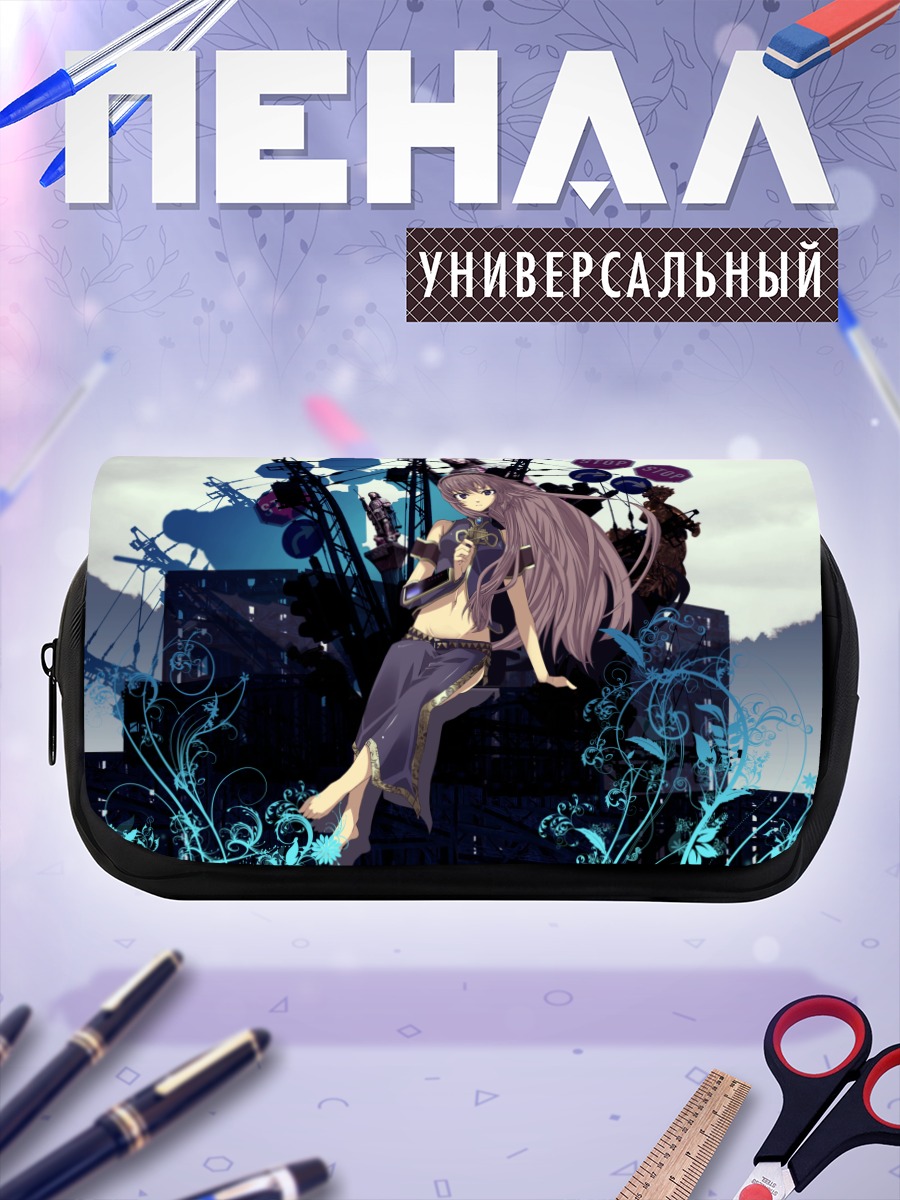 Пенал-косметичка Лука Мегурин в цветах