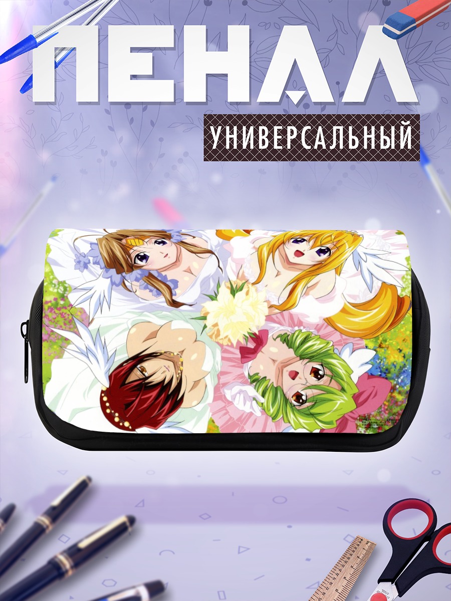 Пенал-косметичка Валькирия в цветах