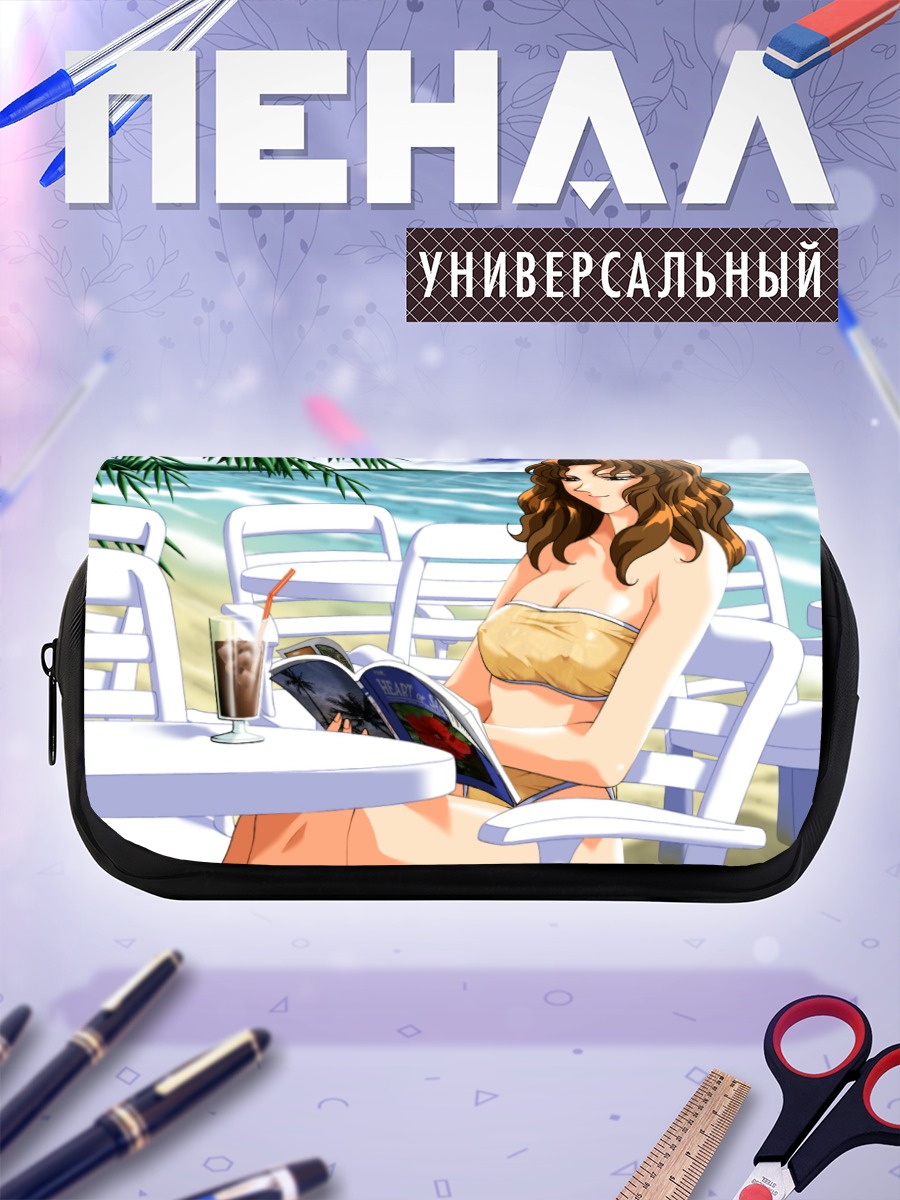 Пенал-косметичка Отдых в саду
