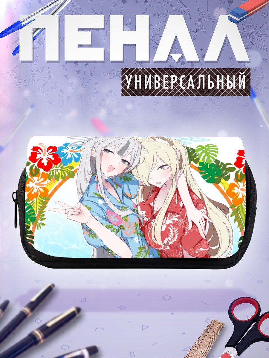 Пенал-косметичка Канна и Конока в кимоно