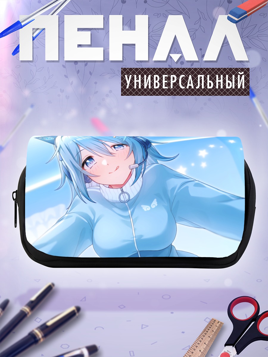 Пенал-косметичка Мику Хацунэ в худи
