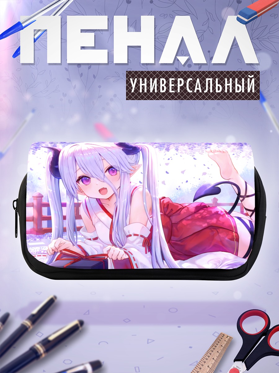 Пенал-косметичка Коакума в цветах