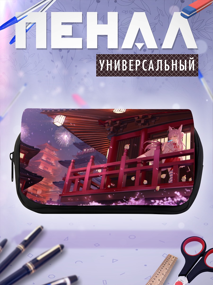 Пенал-косметичка Сибуки Тэнко в храме